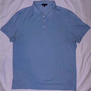 Zachary Prell Men’s Light Blue Short Sleeve Polo Shirt Size XL
